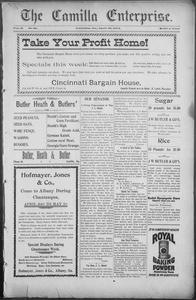 The Camilla enterprise, 1904 April 15