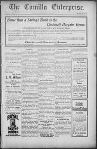 The Camilla enterprise, 1904 June 10