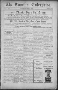 The Camilla enterprise, 1904 July 8