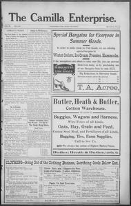 The Camilla enterprise, 1906 July 13