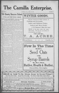 The Camilla enterprise, 1906 November 23