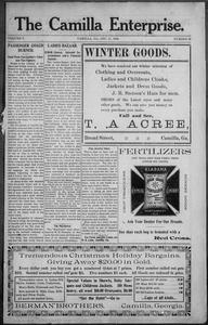 The Camilla enterprise, 1906 December 21