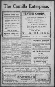 The Camilla enterprise, 1906 December 28