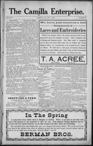 The Camilla enterprise, 1907 April 5