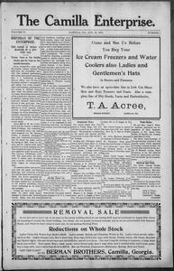 The Camilla enterprise, 1907 April 26