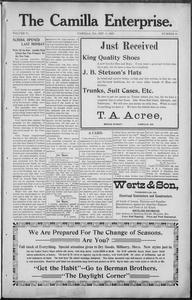 The Camilla enterprise, 1907 September 6