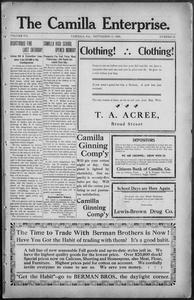 The Camilla enterprise, 1908 September 11