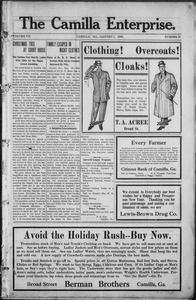 The Camilla enterprise, 1909 January 1