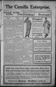 The Camilla enterprise, 1909 January 8