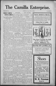 The Camilla enterprise, 1909 November 12