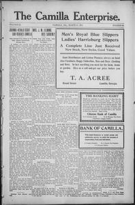 The Camilla enterprise, 1911 March 31