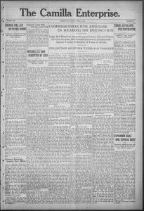 The Camilla enterprise, 1921 April 1