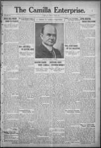 The Camilla enterprise, 1921 April 8
