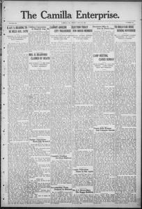 The Camilla enterprise, 1921 July 29