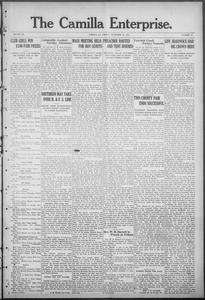 The Camilla enterprise, 1921 November 25