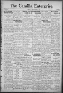 The Camilla enterprise, 1921 December 16