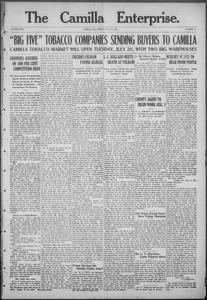 The Camilla enterprise, 1925 July 24