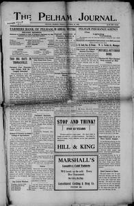 The Pelham journal, 1908 October 30