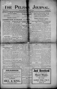 The Pelham journal, 1909 August 20