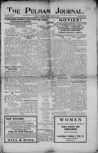 The Pelham journal, 1910 March 18
