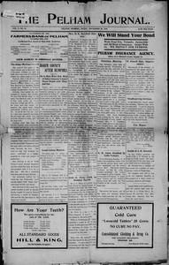 The Pelham journal, 1910 November 25