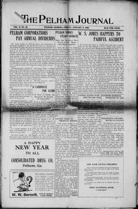 The Pelham journal, 1920 January 9