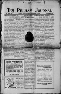 The Pelham journal, 1920 September 17