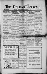 The Pelham journal, 1920 September 24
