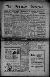 The Pelham journal, 1921 August 26