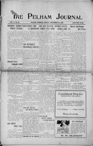 The Pelham journal, 1923 November 23