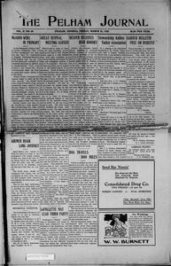 The Pelham journal, 1924 March 21