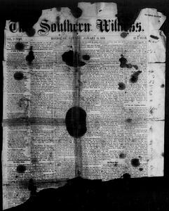 The Southern witness, 1870 January 15