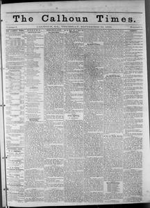 Calhoun weekly times, 1870 September 22