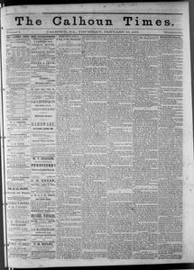 Calhoun weekly times, 1871 January 12