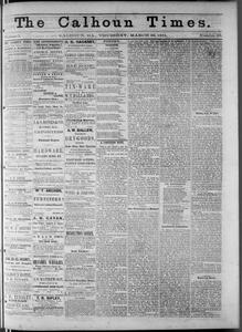 Calhoun weekly times, 1871 March 23