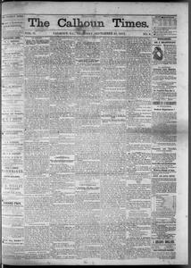 Calhoun weekly times, 1871 September 21
