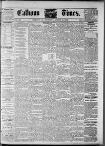 Calhoun weekly times, 1872 August 15