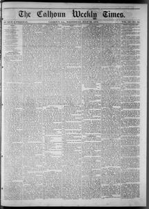 Calhoun weekly times, 1873 July 23