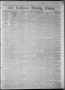 Calhoun weekly times, 1873 July 30