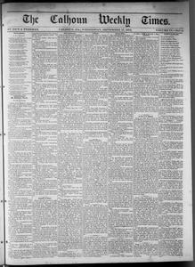 Calhoun weekly times, 1873 September 17