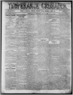 Temperance crusader, 1856 May 17