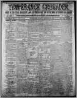 Temperance crusader, 1857 November 19