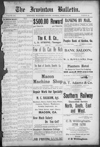 Irwinton bulletin, 1907 March 22