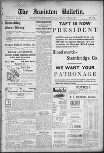 Irwinton bulletin, 1909 April 23