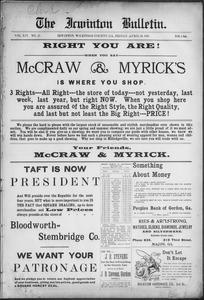 Irwinton bulletin, 1909 April 30