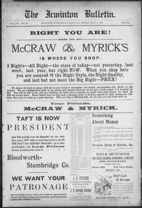 Irwinton bulletin, 1909 May 21