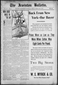 Irwinton bulletin, 1911 February 24