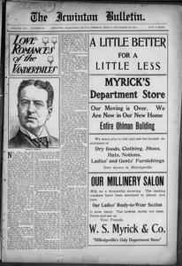 Irwinton bulletin, 1911 September 22