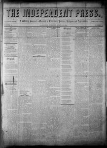 The independent press, 1854 April 25