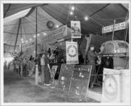 Photograph of Warner Robins Air Service Command exhibit at the Georgia State Fair, Macon, Bibb County, Georgia, 1943